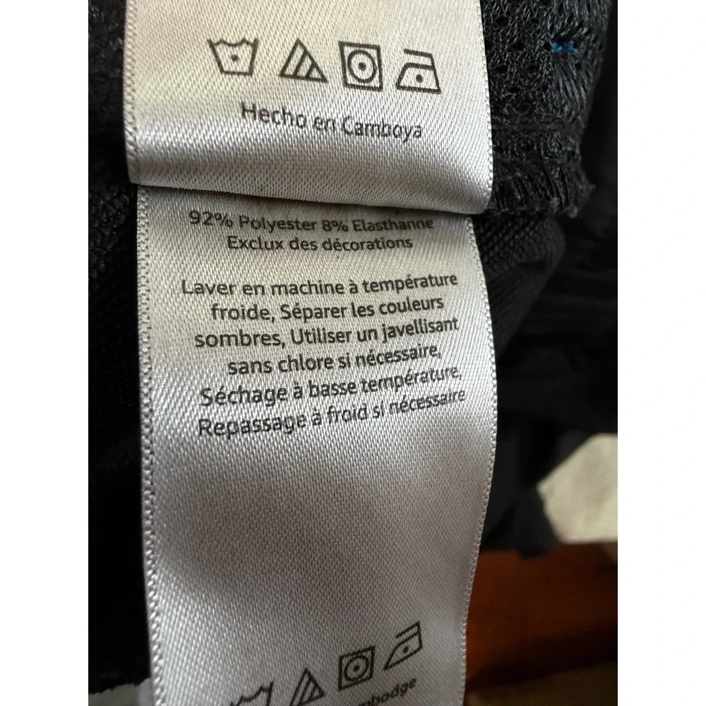 Amazon Luly Yang Cargo Pants Mens Size L 34-36 Black Delivery Driver Uniform EUC